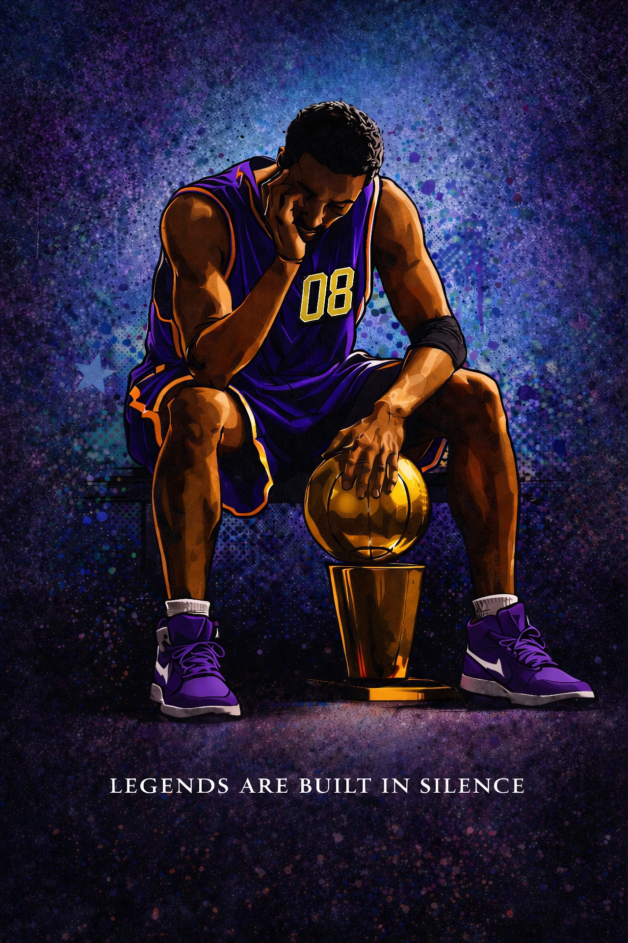 Legends are Built in Silence (20x30 cm / 8x12")