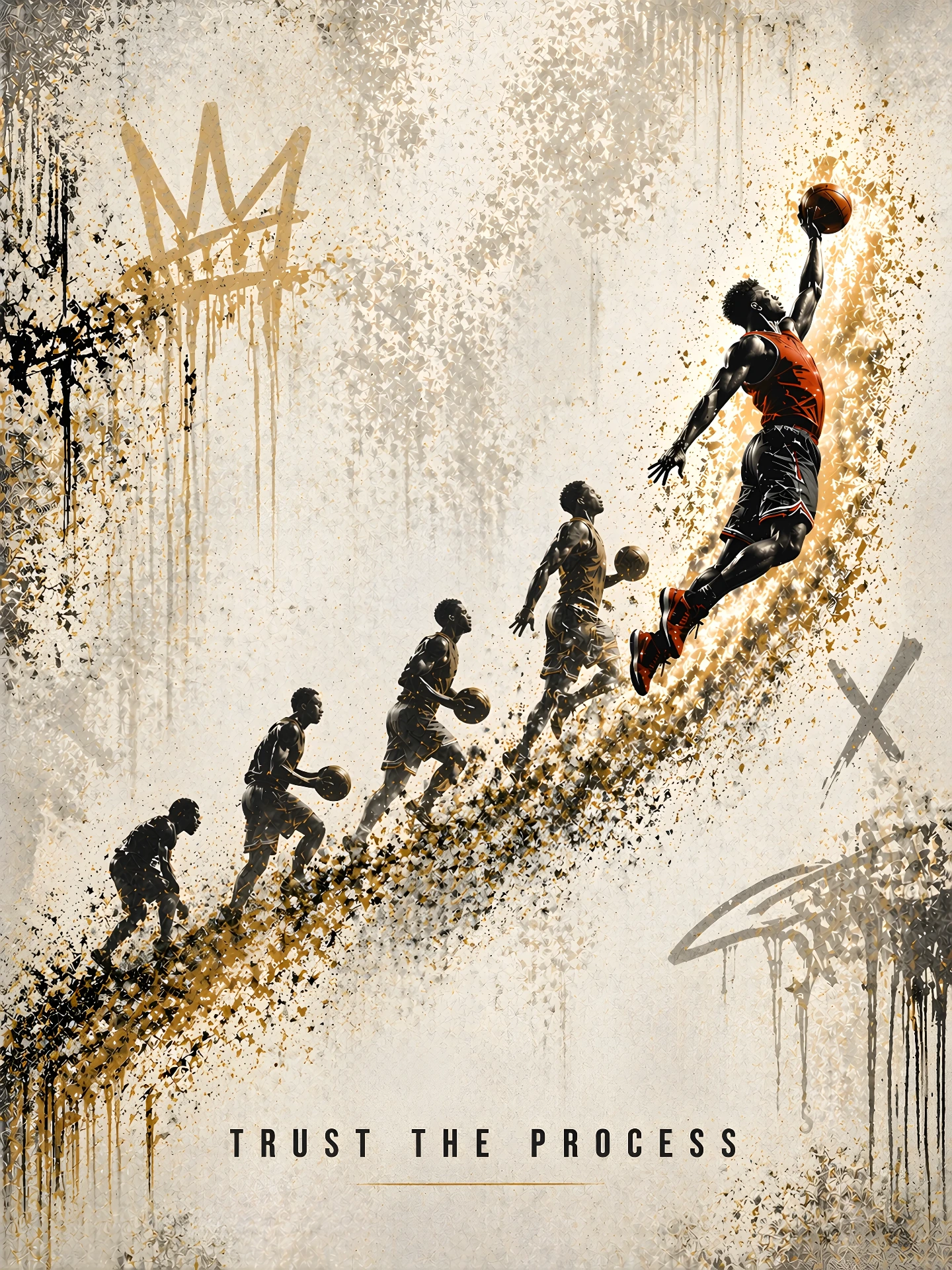 Trust The Process (20x30 cm / 8x12″)