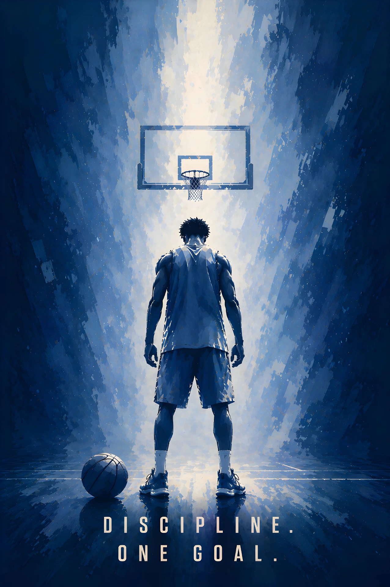 Discipline. One Goal (20x25 cm / 8x10″)